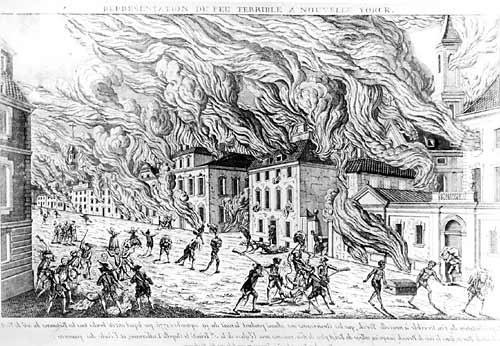 Slave revolt at Maiden Lane