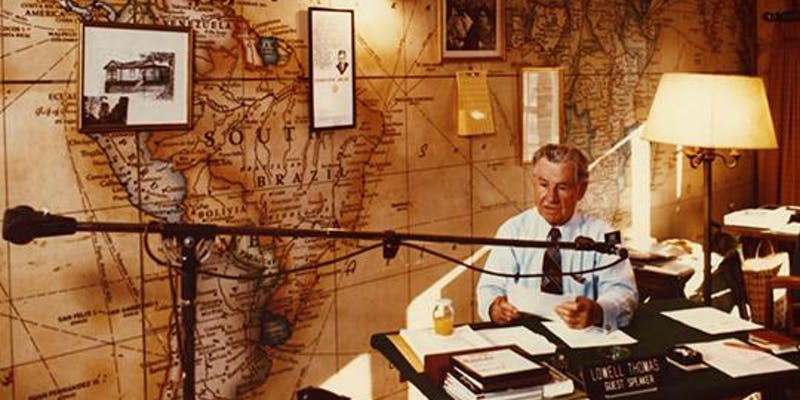 Best things to do in New York City next week: Explorers Club Presidential Dinner - Voice of America: Lowell Thomas