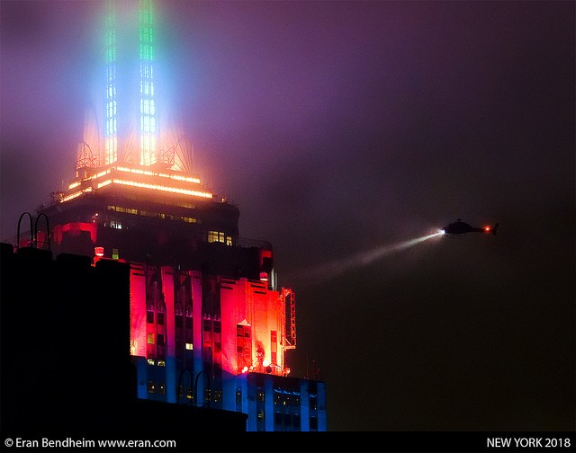 Blade Runner over empire state building