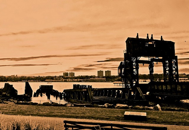 Rusted Landscape - Riverside Park, New York City